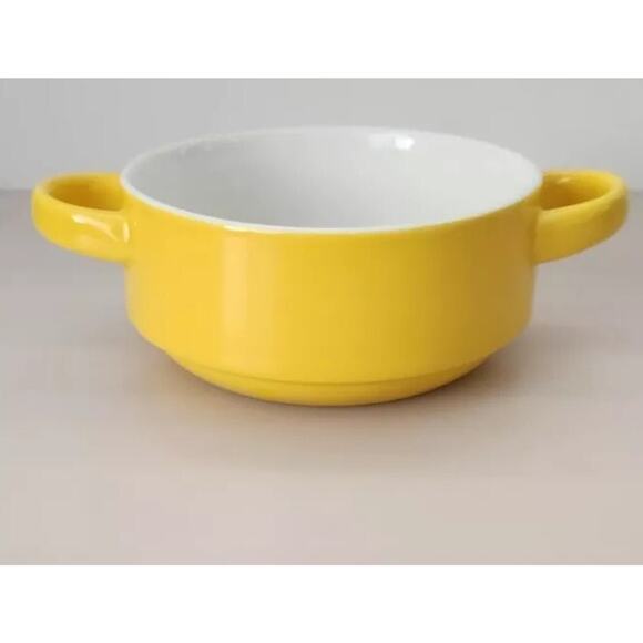 Set of 5 Sweese Porcelain Stackable Minimalist Multipurpose Bowls with Handles - Picture 14 of 16